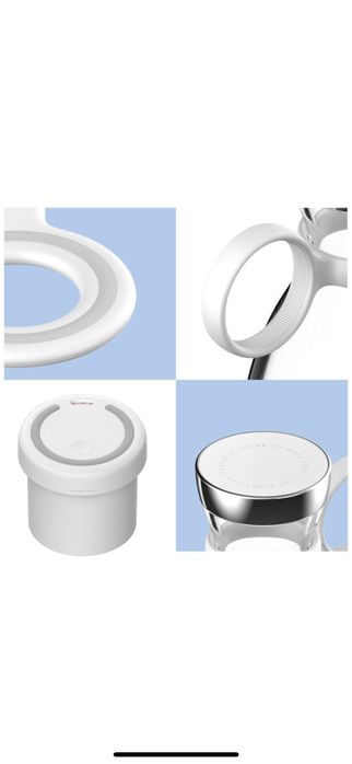 Mini blender portabil cu acumulator 50W, 1400 mAh, incarcare wireless,