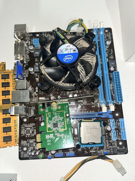 ПК: ASUS H61 + 4GB + Видеокарта 2GB