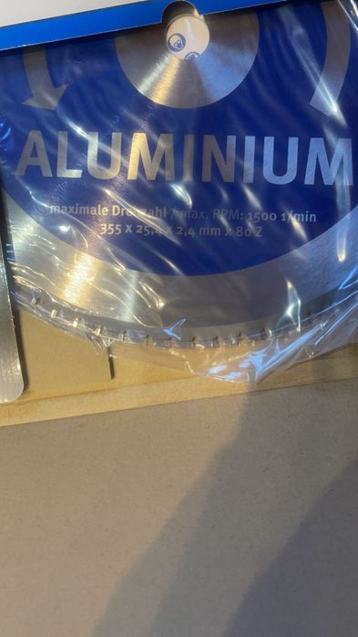 pinza,panze circulare aluminiu,metallkraft 355x24,4x2,4