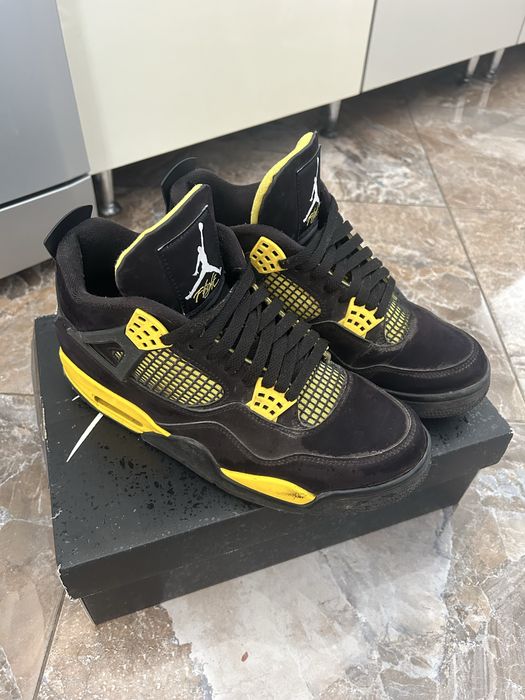 jordan 4 yellow thunder