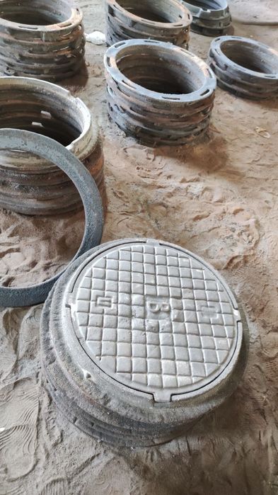 Люк Канализационные чугунный люк от Производителя Lyuk Лук