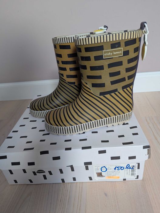 Cizme ploaie copii Sticky Lemon 31