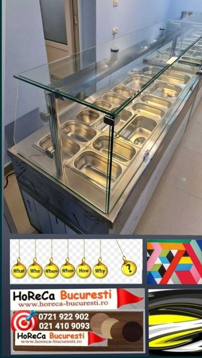 Linie AUTOSERVIRE / BAIN marie 3GN-6GN / Vitrina CALDA 3GN-6GN /
