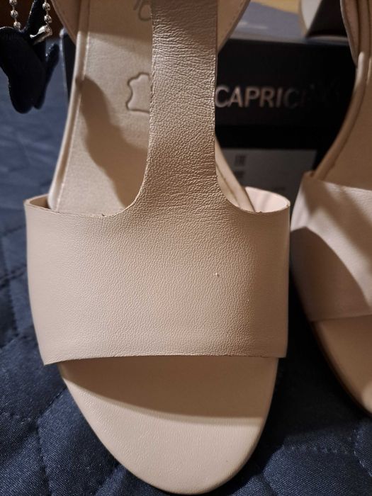 Сандали Caprice, естествена кожа, UK 6