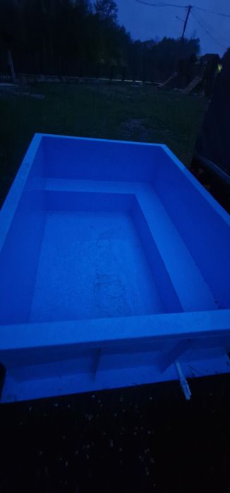 Piscina polipropilena ciubar, izolatie, lambriu lemn, tratat, jacuzzi