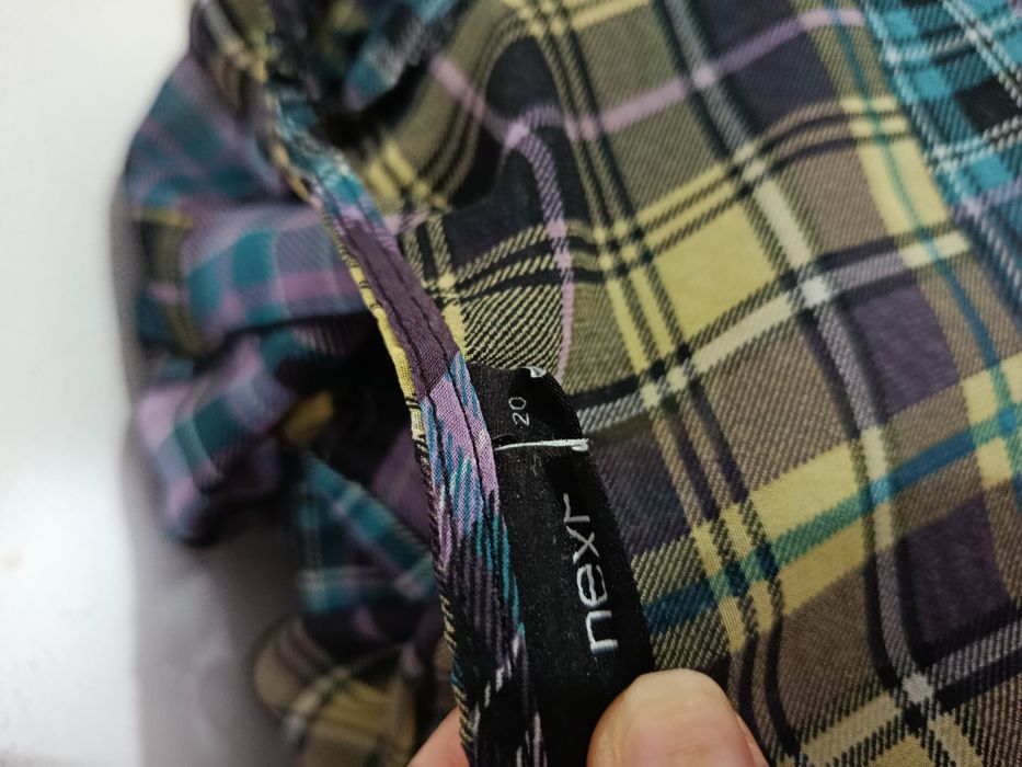 Cămașă Next superbă cu volănașe eleganta office vaporoasa mărimea M/L