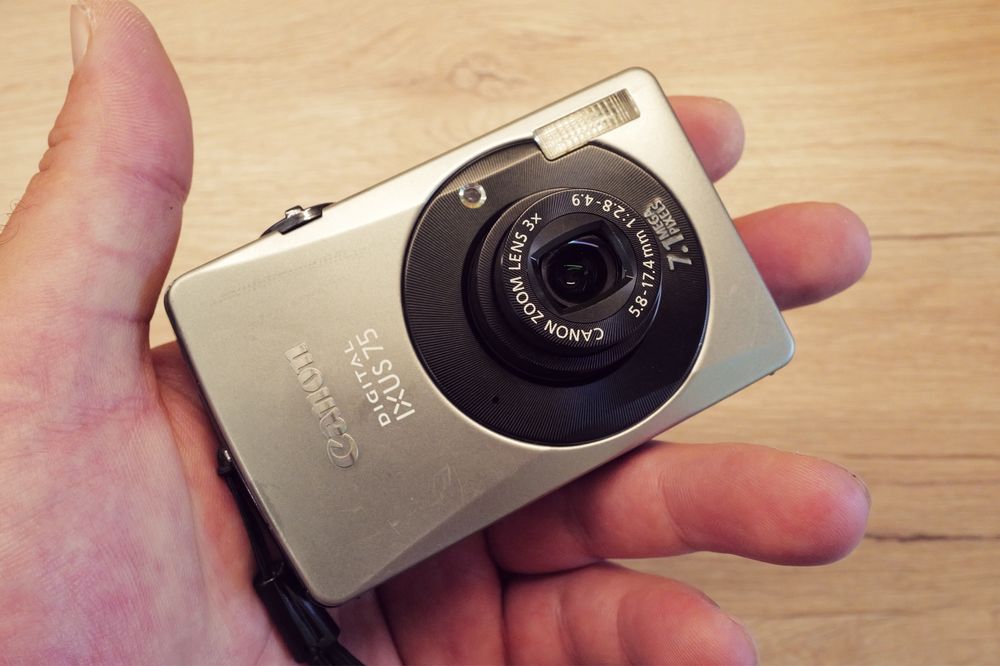 Aparat foto Canon Ixus 75 Aif CCD powershot ITP instagram