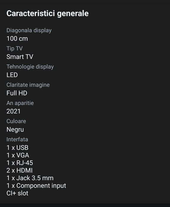 Televizor  smart Horizon