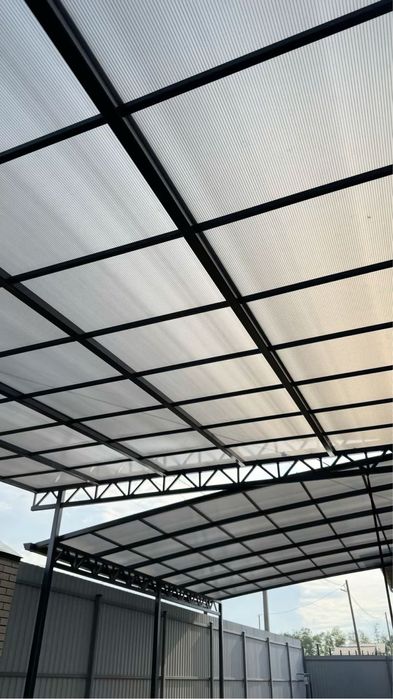 Лексан Поликарбонат на навесы! Оптом с доставкой и установкой!