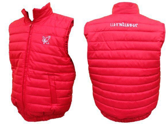 Жилетки с вашим логотипом от производителя