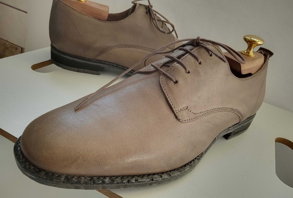 Pantofi plain toe premium Minelli Paris 40 piele naturala