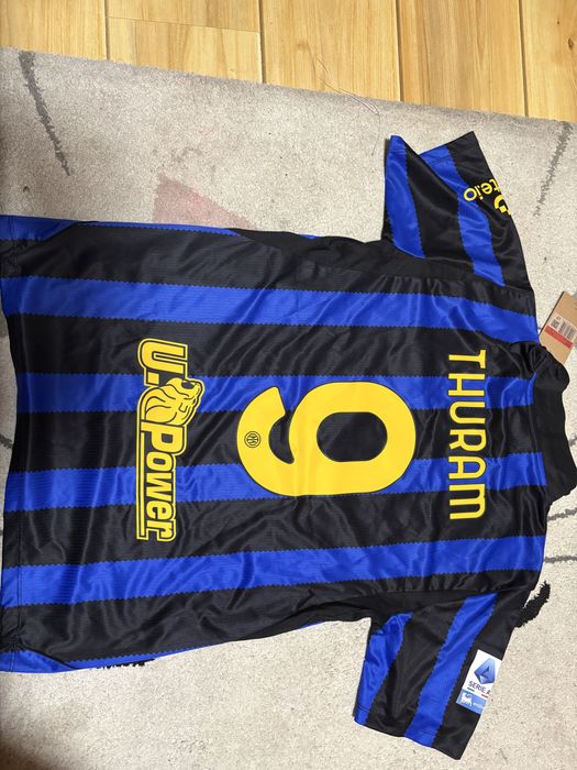 tricou official home kit inter milano 2026/2027,marcus thuram nr9.nou,nepurtat,cu eticheta.