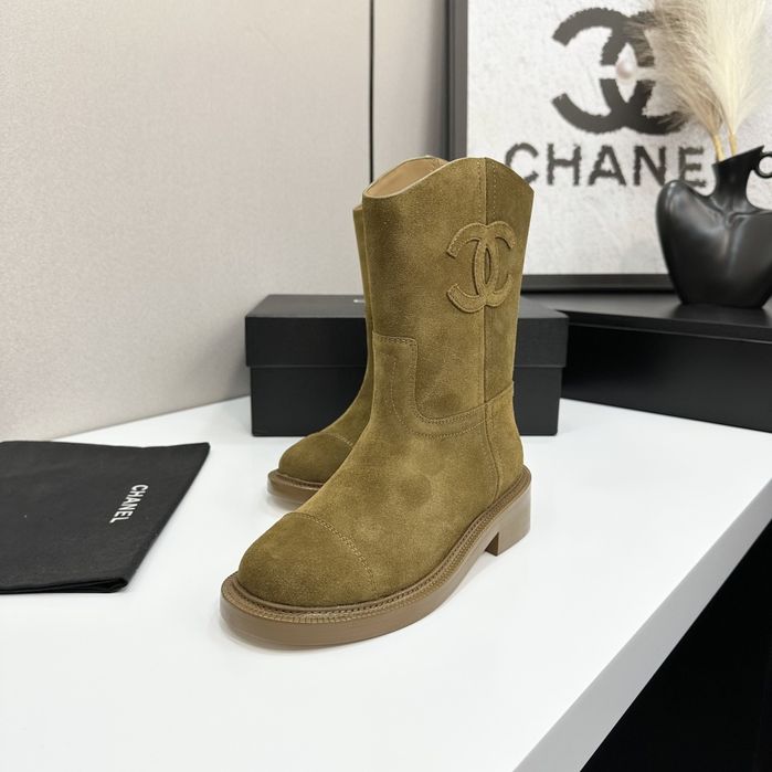 Cizme Chanel piele naturala, Premium