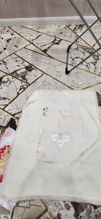 Новое одеяло для новорождённых ( девочка)