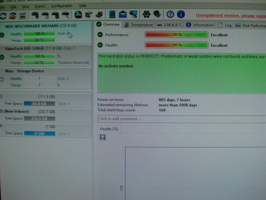 Hard disk calculator 3.5" WD2500AAKX 250gb sata stare perfecta