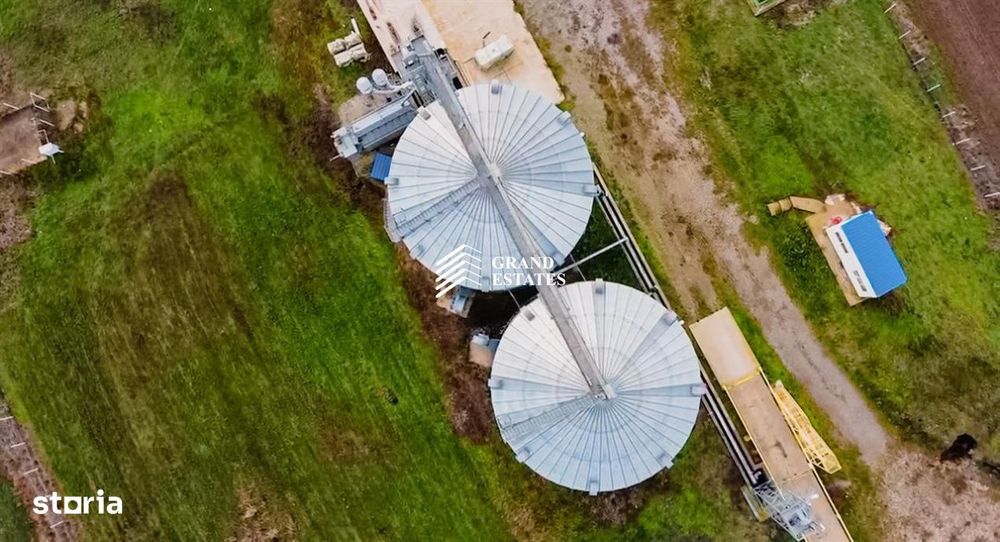 Siloz - Baza receptie si depozitare cereale 3000 tone | 2 ha teren |