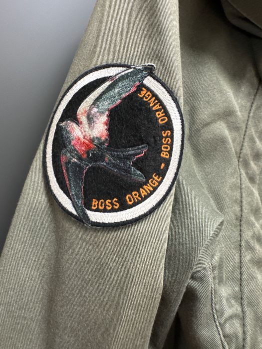 Parka kaki, mărimea 38, Boss Orange