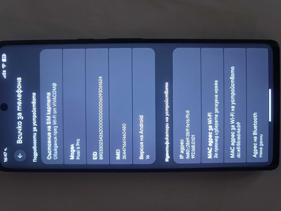 Google pixel 6 pro 128gb