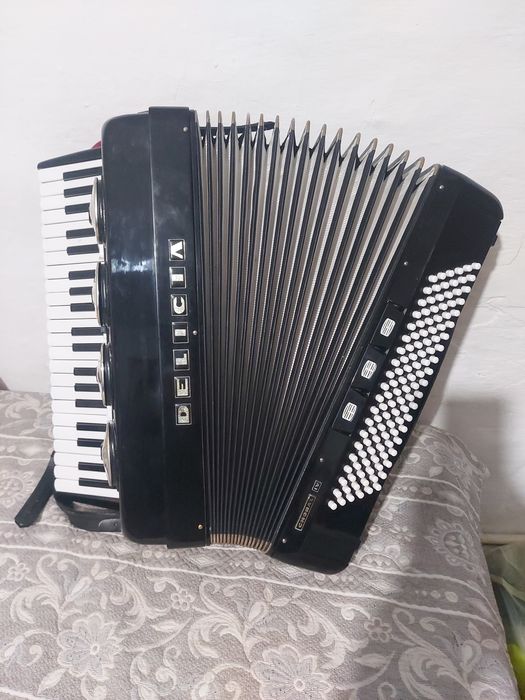 Vând acordeon delicia 120 basi
