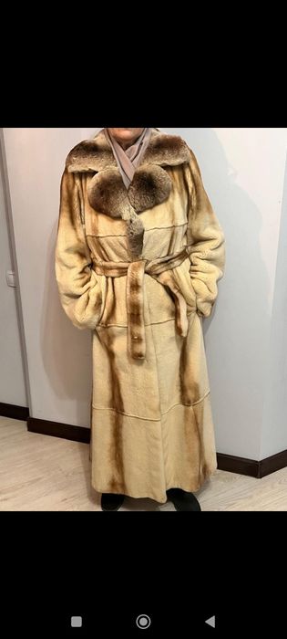 Шуба стриженая норка