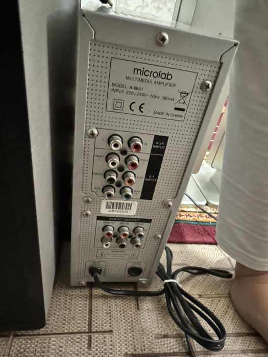 Колонки для компьютера с сабвуфером