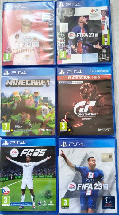 Vând jocuri PS 4 fifa