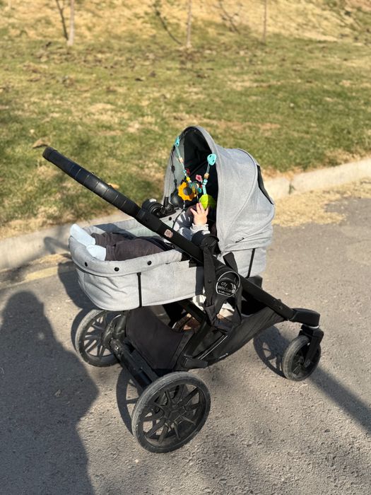 Детская коляска люлька + прогулочный блок babyjogger city select lux