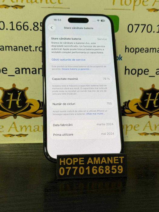 Hope Amanet P10/iPHONE 15 128GB