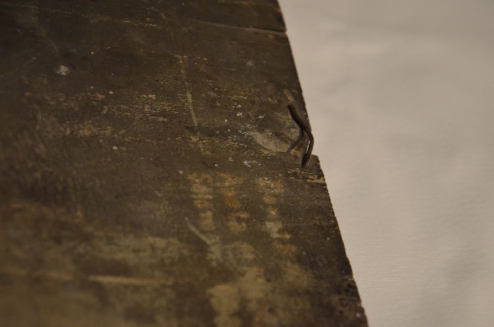 Icoana veche Sfantul Nicolaie anii 1890 / Icoana veche