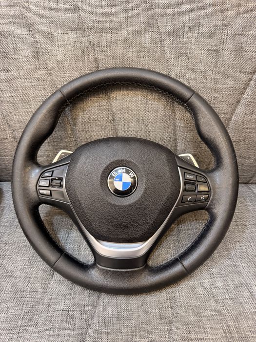 Volan Bmw complet cu padele BMW x3 f25 x4 f26 f30 f31 f32 f34 f36