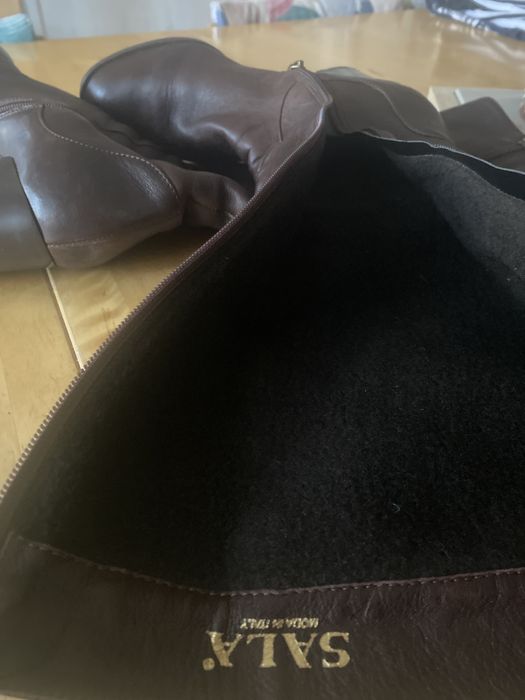 Кожени ботуши, #37, кафяви