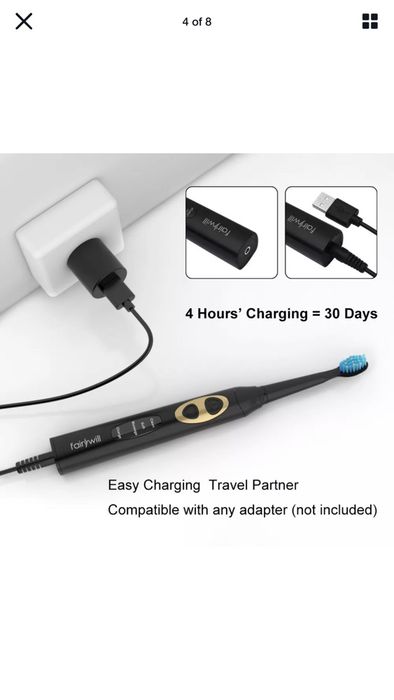 Perie electrica Fairywill Uk - tehnilogie Sonica