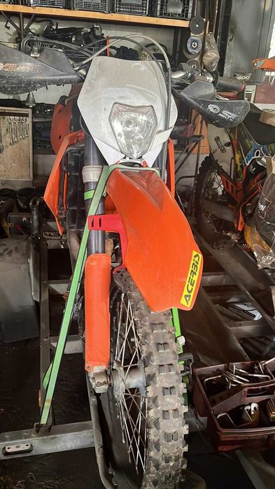 KTM 250 EXC, optional si remorca moto