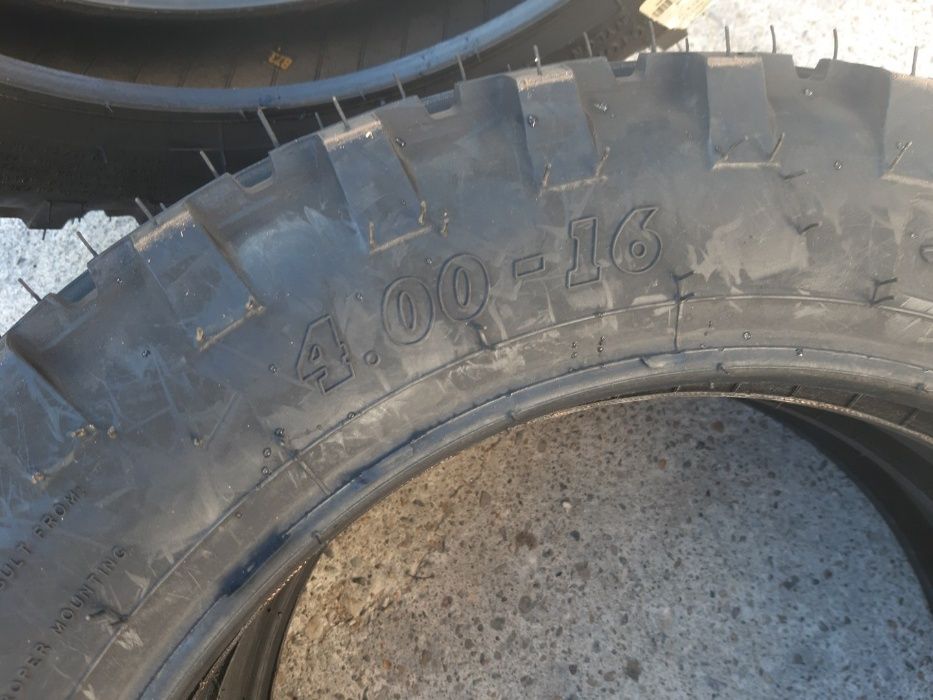 Cauciucuri noi de directie BKT 4.00-16 Anvelope de tractor fata