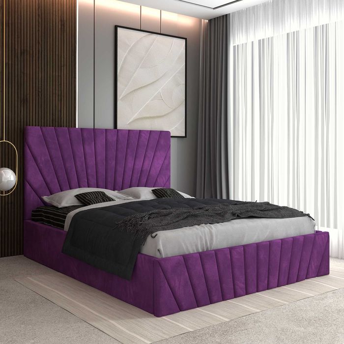 Pat tapițat Okafor, toate dimensiunile disponibile si toate culorile