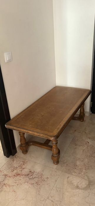 Vand masa joasa din lemn masiv (stejar) 130x65x40