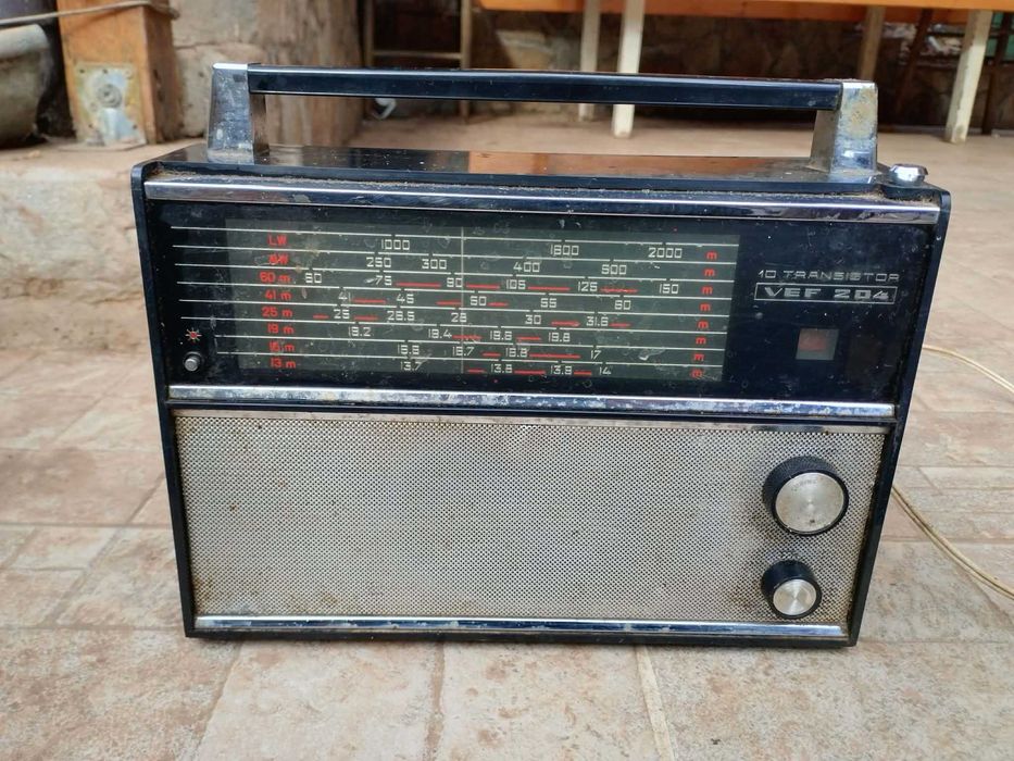 Радио касетофон Vef 260-2 и Vef 204