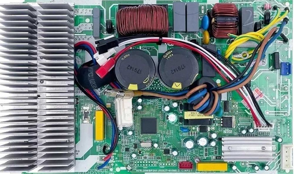 Reparatii placi electronice aer conditionat Whirlpool inverter.