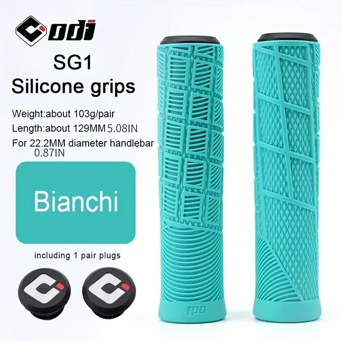 Mansoane Odi ghidon bicicleta trotineta mtb Bianchi Odi ergonomice soft silicon moale