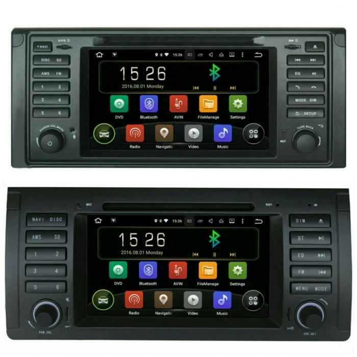 Мултимедия за бмв BMW Е39 X5 Е38 Е46 Android  навигация андроид
