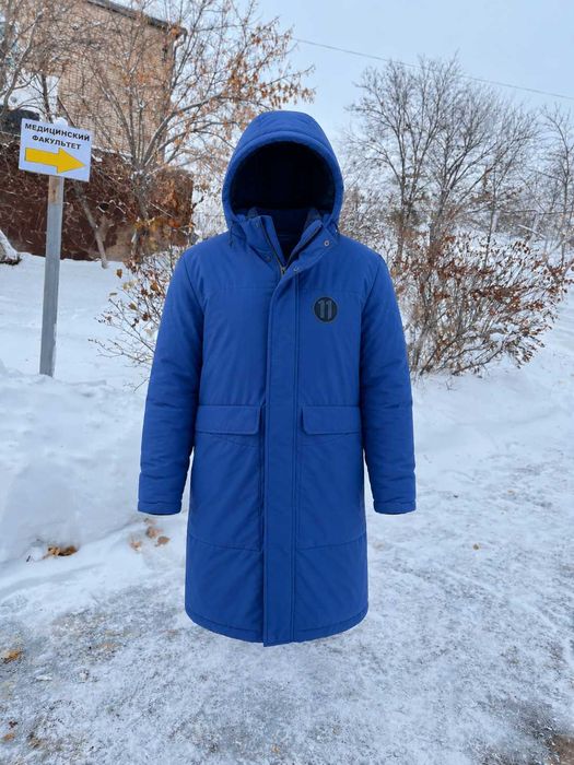 Men’s Blue Winter Puffer Jacket