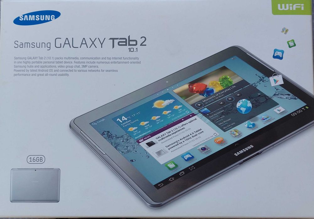 Tabletă Samsung Galaxy Tab 2, de 10.1 inch, 16 GB, pentru piese