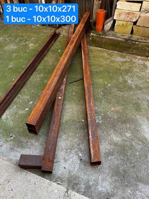 Țeavă metalică pătrată