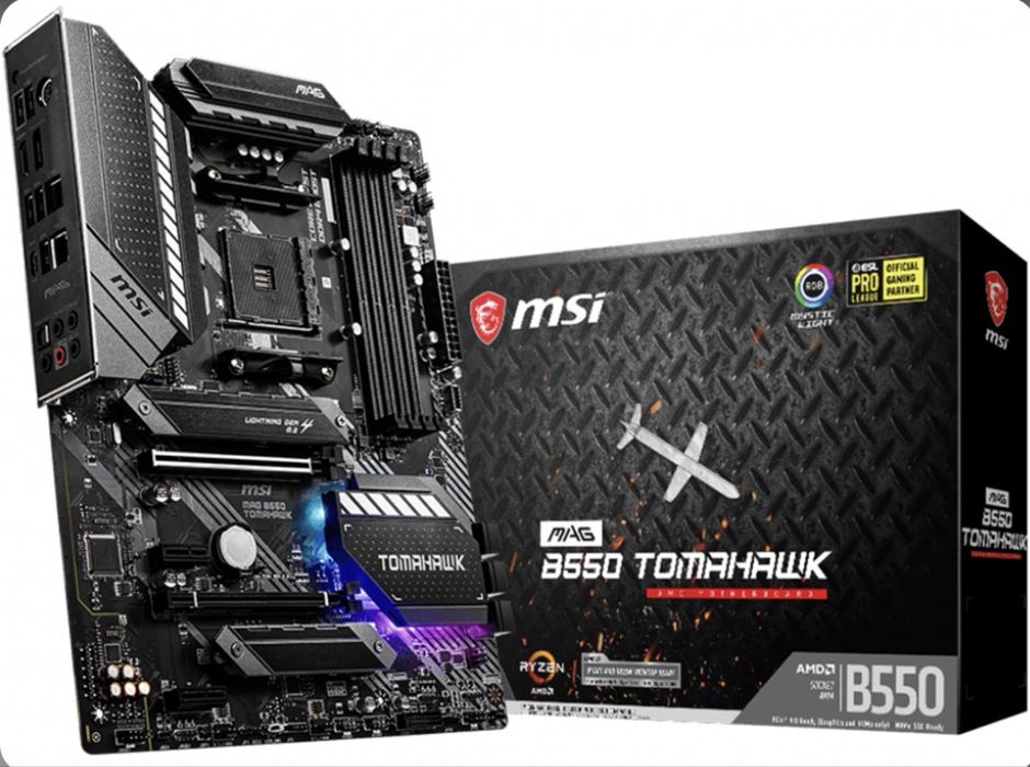 Msi mag B550 tomahawk дънна платка