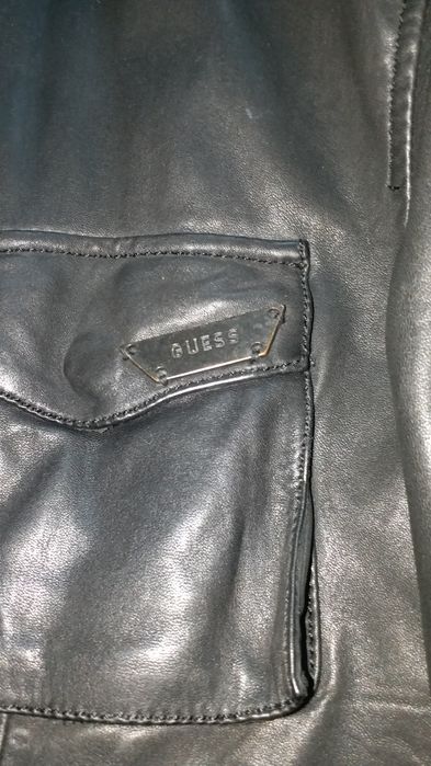 Geaca barbatesca Guess...din piele naturala.