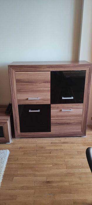 Сет-тв шкаф, скрин и етажерка