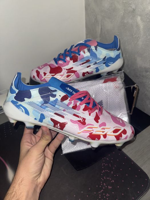 Ghete Fotbal Adidas F50 bape custom