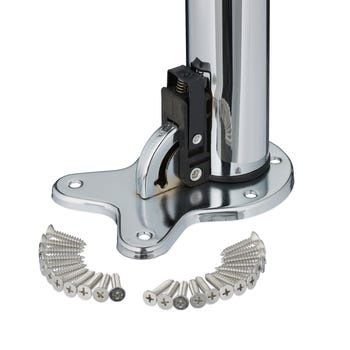 Комплект 4 броя метални  сгъваеми крака за маса  , височина 71 см ф5