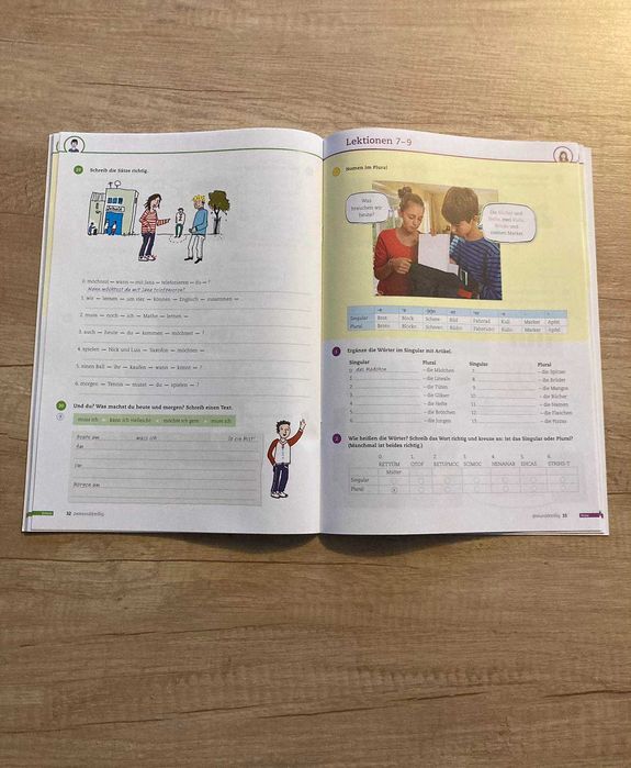 Beste Freunde, Mein Grammatikheft A1.1 и A1.2