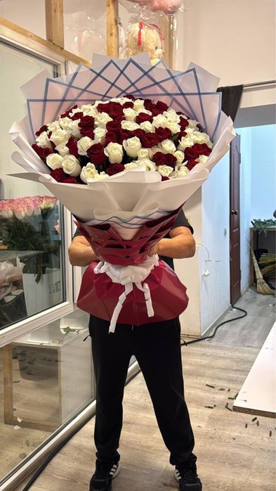 Заказбен букет жасаймыз